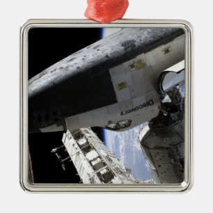 Ornamento De Metal Descoberta do vaivém espacial entrada