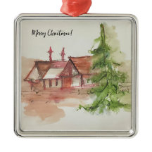 Desenho de aquarela original