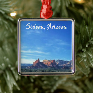 Ornamento De Metal Desert Sedona - Arizona personalizada