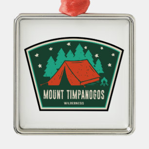 Ornamento De Metal Deserto Mount Timpanogos Utah Acampamento