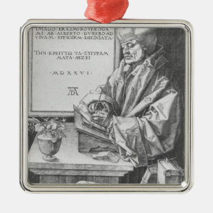 Ornamento De Metal Desiderius Erasmus de Rotterdam, 1526