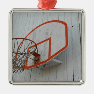Ornamento De Metal Design customizável da aro de basquetebol