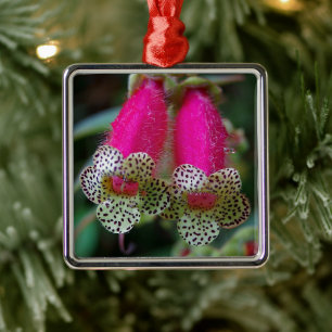 Ornamento De Metal Design da flor do leopardo