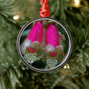 Ornamento De Metal Design da flor do leopardo