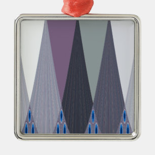 Ornamento De Metal Design de Eastaern Contemporâneo