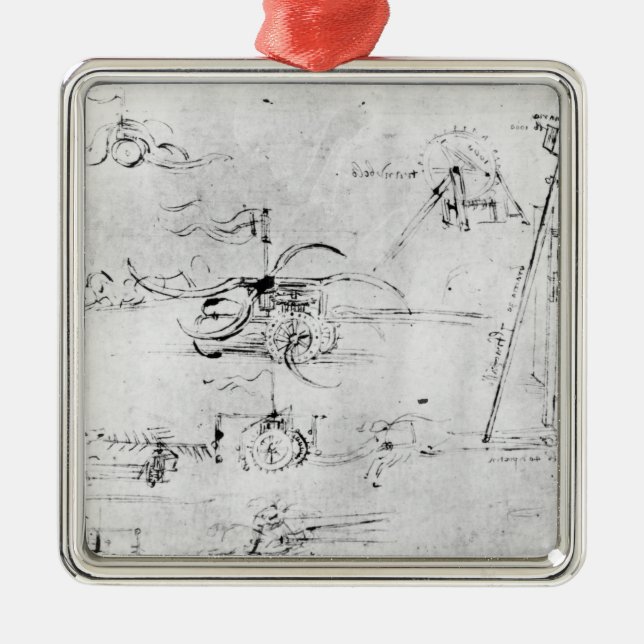 Ornamento De Metal Design do armamento, fol. 40v-a (Frente)