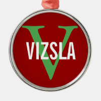 Design do monograma da raça de Vizsla