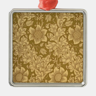 Ornamento De Metal Design do papel de parede do "Fritillary", 1885