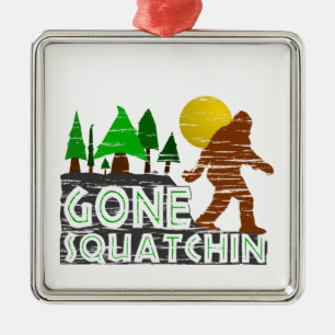 Ornamento De Metal Design ido original de Squatchin