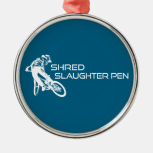 Ornamento De Metal Destrua a Trilha Slaughter Pen Bentonville