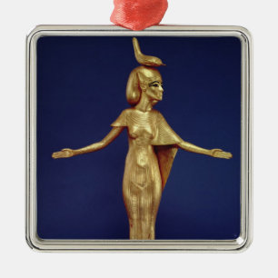 Ornamento De Metal Detalhe da deusa Selket