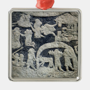 Ornamento De Metal Detalhe da legenda de Valhalla