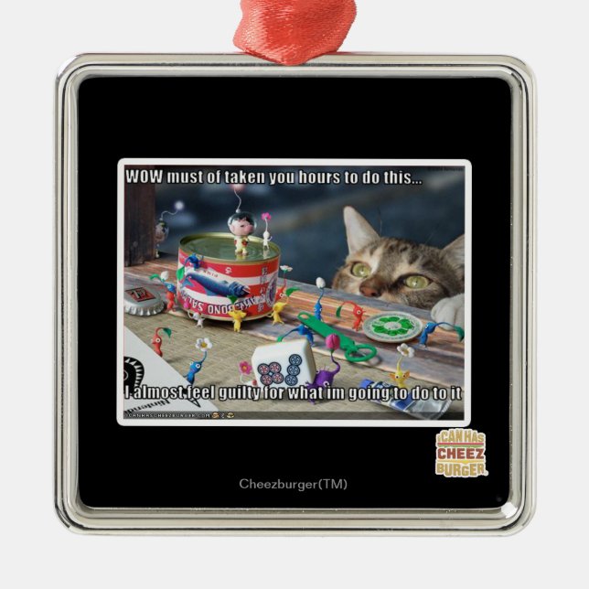 Ornamento De Metal Deve levar horas (Frente)