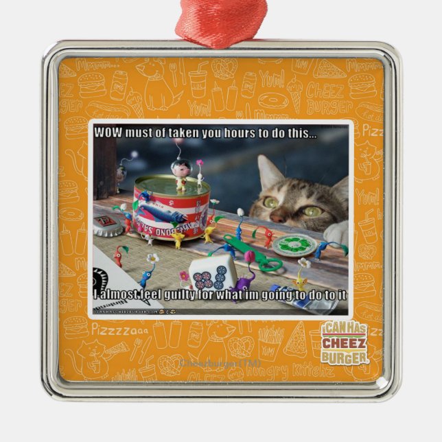 Ornamento De Metal Deve ter tomar horas (Frente)