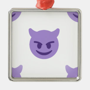 Ornamento De Metal devil emoji
