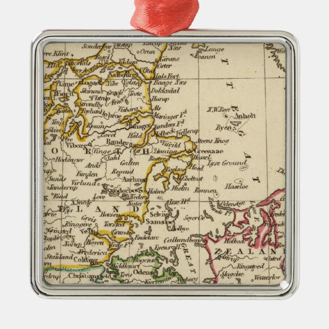 Ornamento De Metal Dinamarca 13 (Frente)
