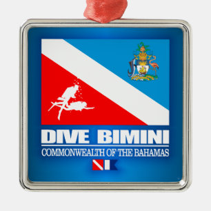Ornamento De Metal Dive Bimini (sq)
