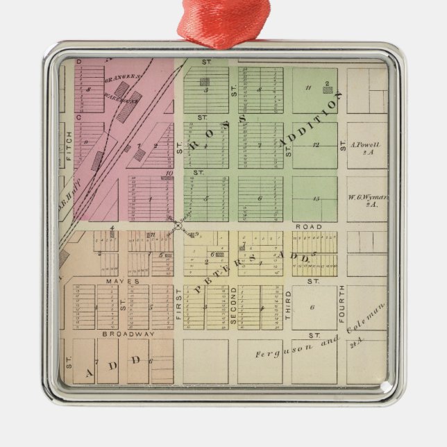 Ornamento De Metal Dixon (Frente)