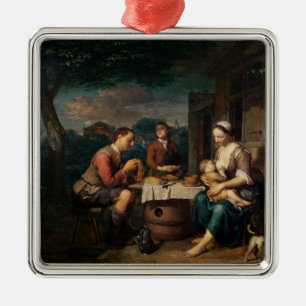 Ornamento De Metal Dizendo a benevolência