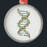 Ornamento De Metal DNA - Ciência/Cientista/Biologia<br><div class="desc">DNA - Ciência/Cientista/Biologia</div>