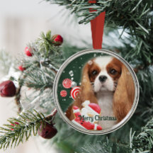 Ornamento de metal do Enfeites de natal Cavalier