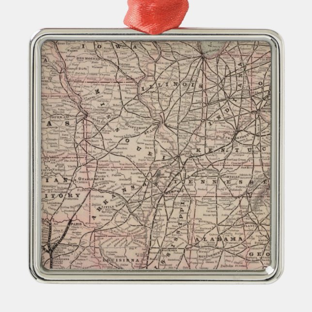 Ornamento De Metal Do sul Pacífico Empresa (Frente)