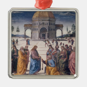 Ornamento De Metal Doação das chaves a St Peter