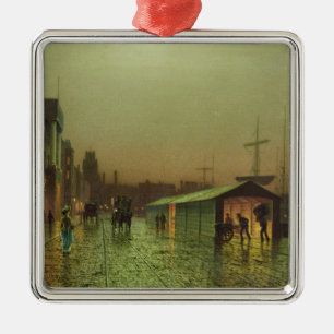 Ornamento De Metal Docas de John Atkinson Grimshaw Liverpool