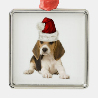 Ornamento De Metal Dogs~Original Ditzy Ornament~Beagle~Christmas