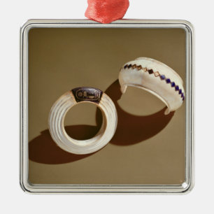 Ornamento De Metal Dois braceletes, do túmulo de Tutankhamun