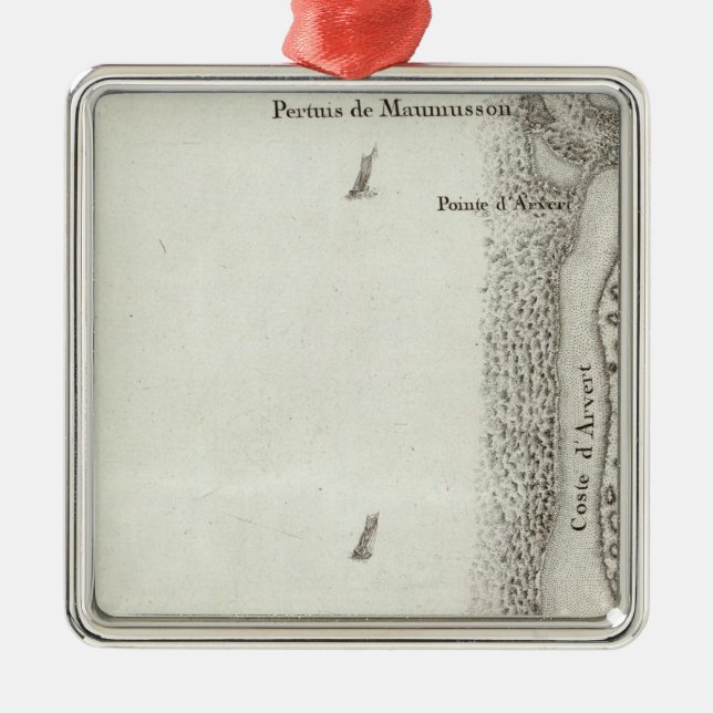 Ornamento De Metal d'Oleron de Ile (Frente)