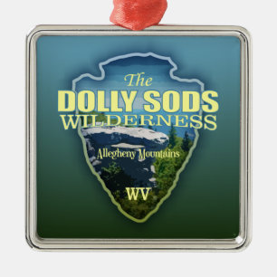 Ornamento De Metal Dolly Sods WA (ponta de seta)