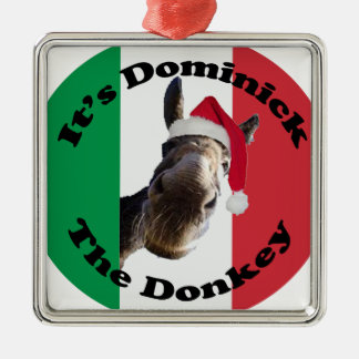 Ornamento De Metal dominick o asno