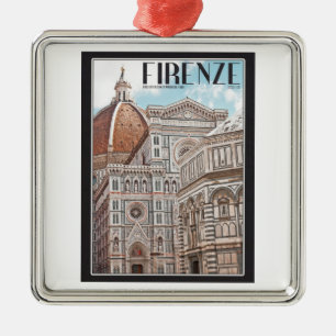 Ornamento De Metal Domo de Firenze