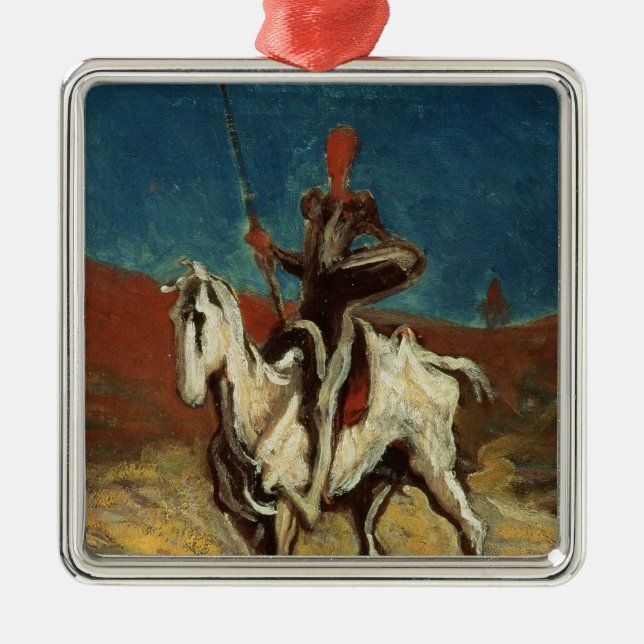Ornamento De Metal Don Quixote, c.1865-1870 (Frente)