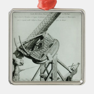 Ornamento De Metal D'optique dos instrumentos pelos DOM Noel