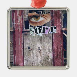 Ornamento De Metal dor ocular