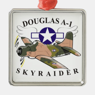 Ornamento De Metal douglas a-1 skyraider