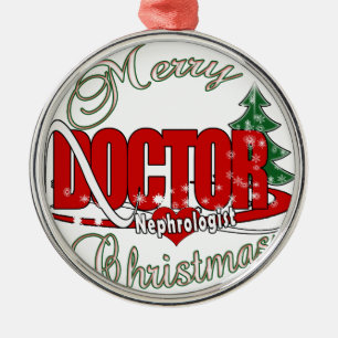 ORNAMENTO DE METAL DOUTOR NATAL DO NEPHROLOGIST