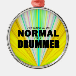 Ornamento De Metal Drummer Normal
