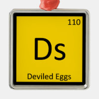Ds - Símbolo de Química Apetista de Ovos Desenrola