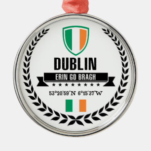 Ornamento De Metal Dublin