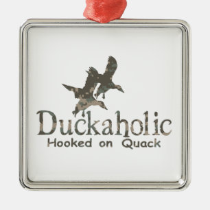 ORNAMENTO DE METAL DUCKAHOLIC