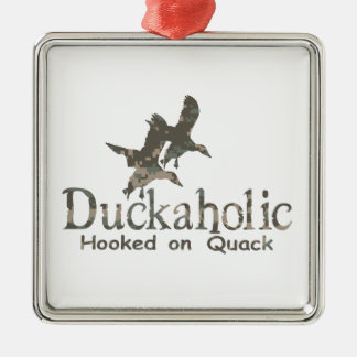 ORNAMENTO DE METAL DUCKAHOLIC
