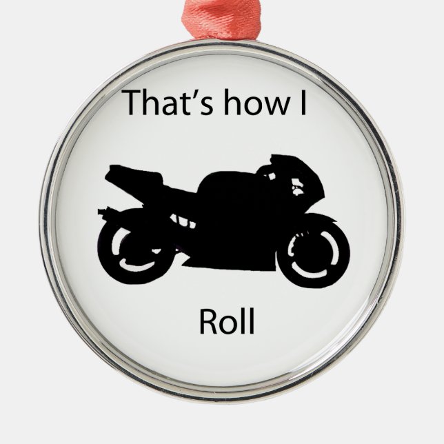 Ornamento De Metal É assim que eu faço (Frente)