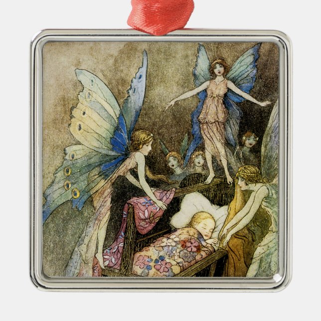 Ornamento De Metal E, Doce Cantando Na Sua Cama (Frente)