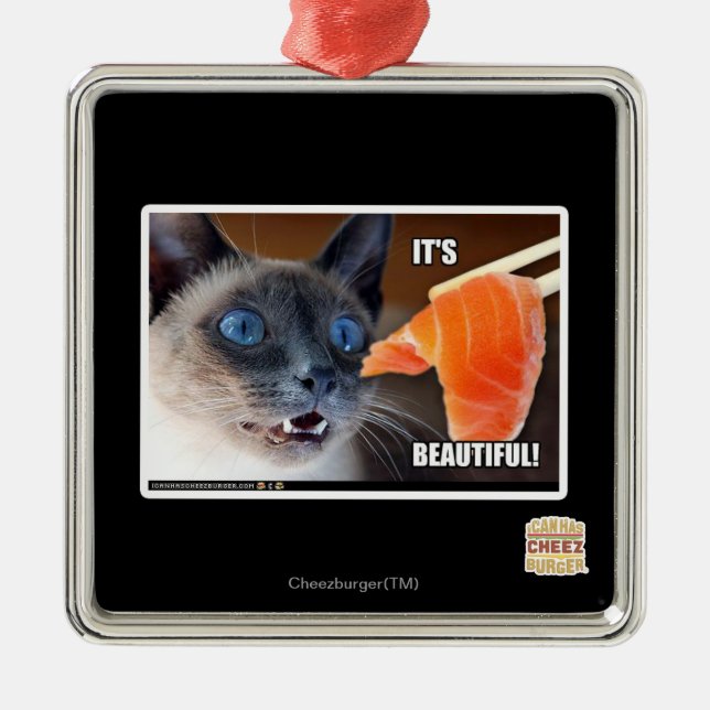 Ornamento De Metal É lindo! (Frente)