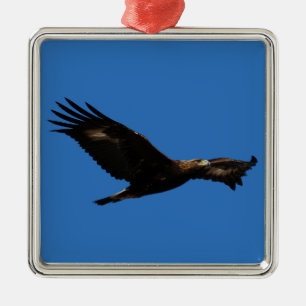 Ornamento De Metal Eagle dourado