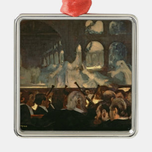 Ornamento De Metal Edgar Degas   a cena do balé, a ópera de Meyerbe