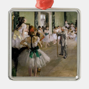 Ornamento De Metal Edgar Degas - A Classe da Dança